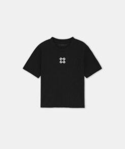 WOMEN - WOMEN'S MA QUAD BABY TEE - Black