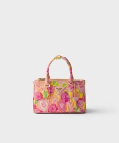 Prada Galleria Printed Saffiano Leather Mini-Bag