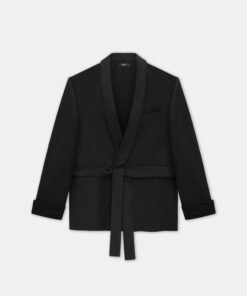 SMOKING JACKET - Black