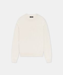 LONG SLEEVE CREW-ALABASTER