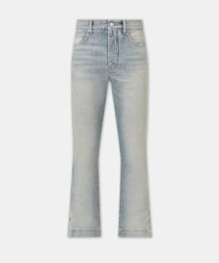 STRAIGHT FLARE JEAN - Antique Indigo