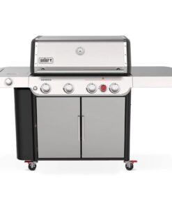 Weber – Genesis S-435 Propane Gas Grill – Stainless Steel (4 burners)