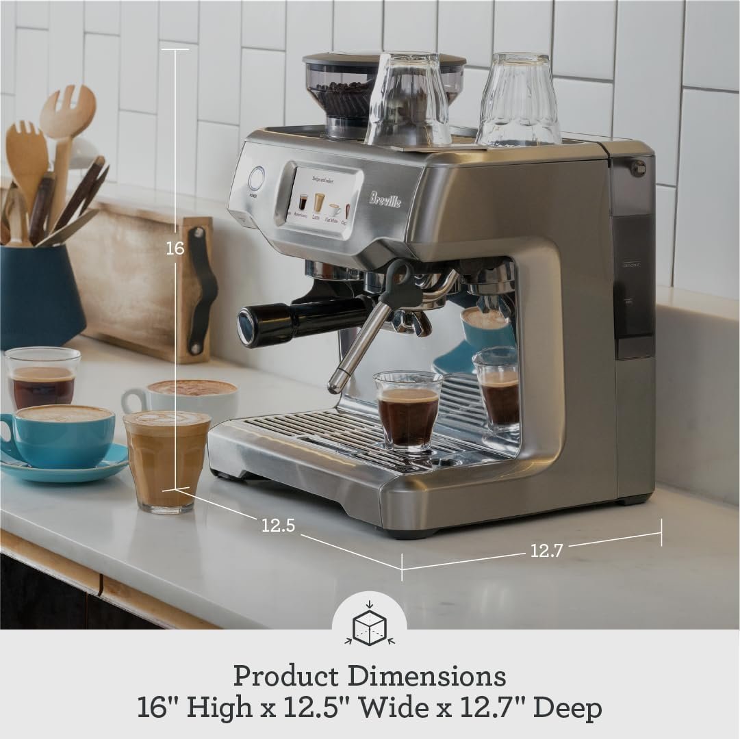 Breville Barista Touch Espresso Machine BES880BSS, Brushed Stainless Steel - Image 21