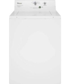 Whirlpool – 2.9 Cu. Ft. High Efficiency Top Load Washer with Deep-Water Wash System – White