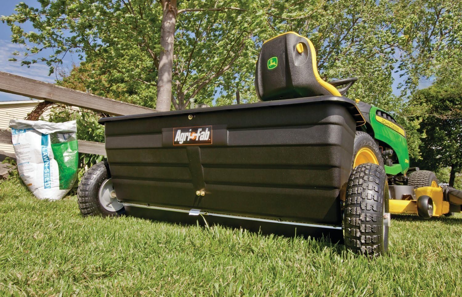 Agri-Fab 45-0543 Tow-Behind 100 lb Lawn & Garden Spiker Seeder Spreader - Image 67