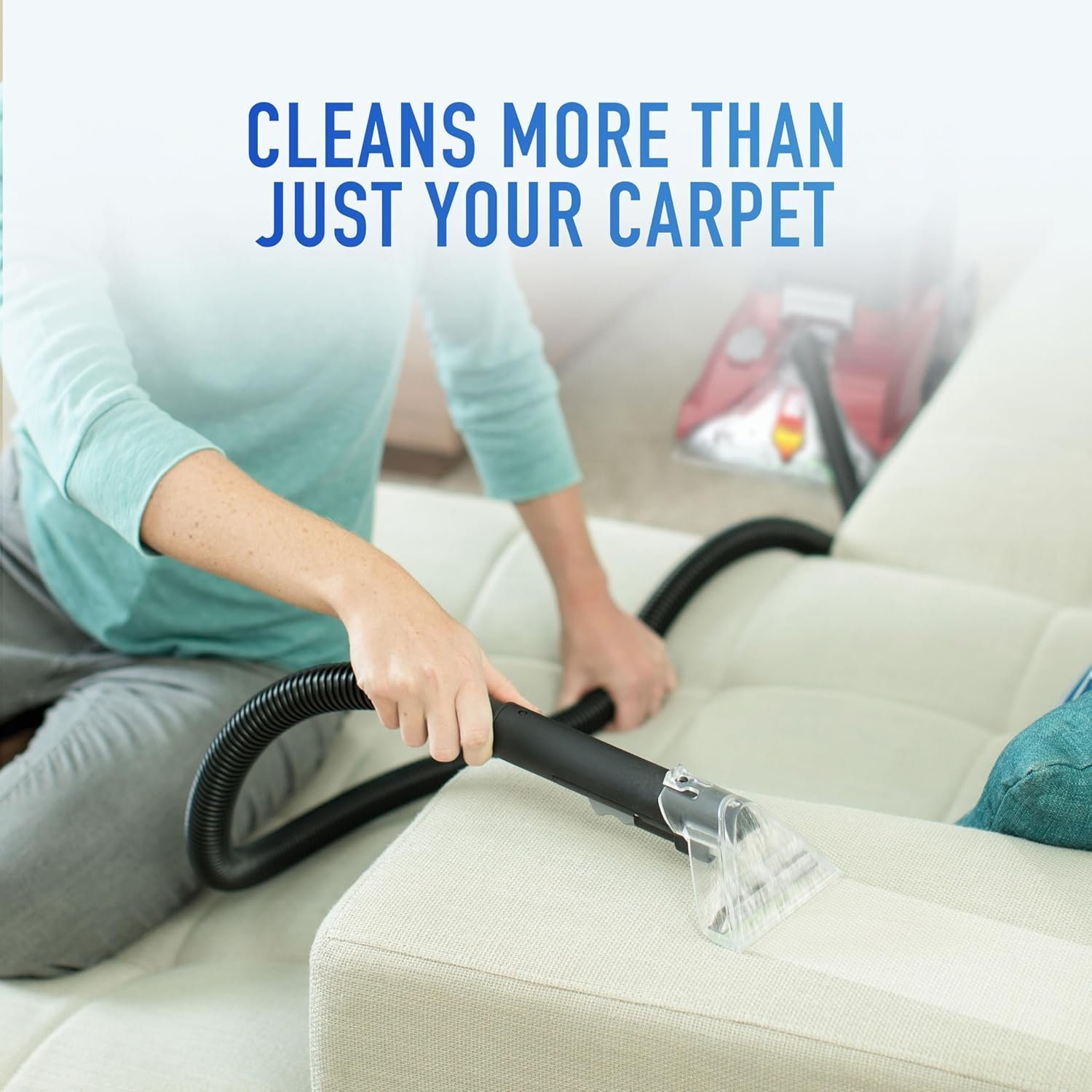 Hoover PowerScrub Deluxe Carpet Cleaner for Carpet & Upholstery with Tools - Image 14