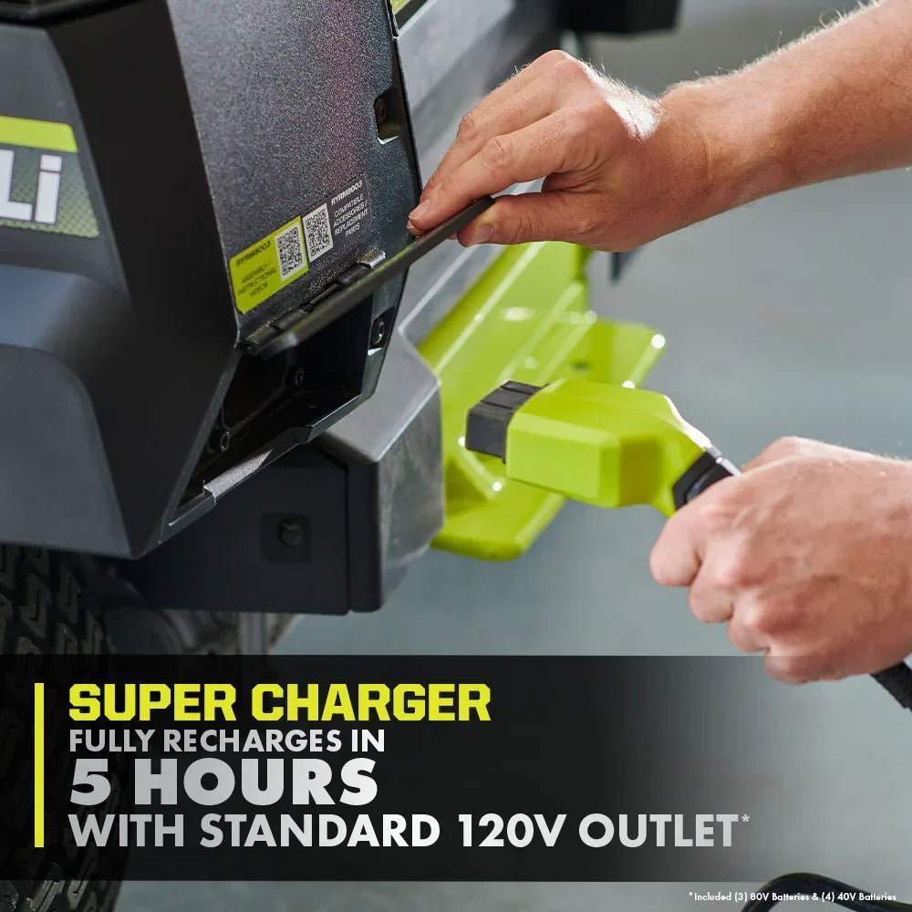 80V Max HP Lithium 54″ Brushless Electric Zero Turn Lawn Mower - Image 11