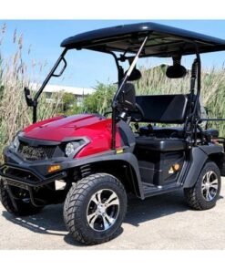 New 4 Seater Electric Recreational Vehicle HJS 60V EV5 – 5.5 HP BLDC Motor, Fully Assembled & Tested – Red