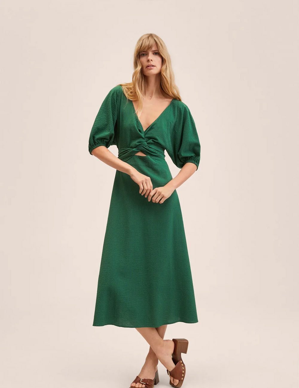 Ezanora The Gauze Smock Dress