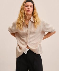 Ezanora Linen Oversize Shirt