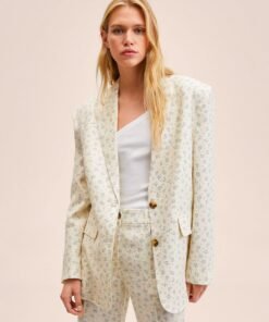 Ezanora Oversize Linen Blazer
